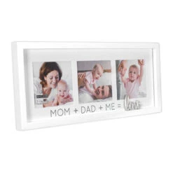 Malden 4x4 Mom, Dad And Me Wood Collage Picture Frame, 15x7 -Charming Home Shop 4x4 MomDadMe Wood Collage Picture Frame 3569344 02
