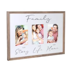 Malden 4x6 Family Collage Wood Picture Frame, 17.75x13.5 -Charming Home Shop 4x6 Family Collage Wood Picture Frame 3600346 02