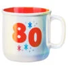 Hallmark 80 Mug, 16 Oz. -Charming Home Shop 80 Ceramic Mug 1BID1073 01