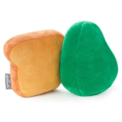 Hallmark Better Together Avocado And Toast Magnetic Plush, 5" -Charming Home Shop Avocado and Toast Magnetic Plush 1KID2091 03