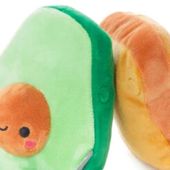Hallmark Better Together Avocado And Toast Magnetic Plush, 5" -Charming Home Shop Avocado and Toast Magnetic Plush 1KID2091 05