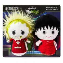 Hallmark Itty Bittys® Beetlejuice™ And Lydia Deetz Plush, Set Of 2 -Charming Home Shop Beetlejuice and Lydia Deetz Plush itty bittys 1KDD2094 03
