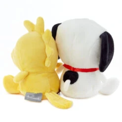 Hallmark Better Together Peanuts® Snoopy And Woodstock Magnetic Plush, 5.25" -Charming Home Shop Better Together Peanuts Snoopy Woodstock Magnetic Plush 1BTG1003 03