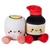 Hallmark Better Together Sushi And Soy Sauce Magnetic Plush, 5.25" -Charming Home Shop Better Together Sushi and Soy Sauce Magnetic Plush 1KID1645 01