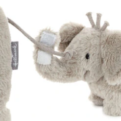 Hallmark Big And Little Elephant Singing Stuffed Animals With Motion, 8" -Charming Home Shop Big and Little Elephant Singing Plush With Motion 1BBY4694 04