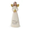 Blossom Bucket Awake Grateful Blessed Angel Figurine, 8" -Charming Home Shop Blossom Bucket Awake Grateful Blessed Figurine 226613064 01