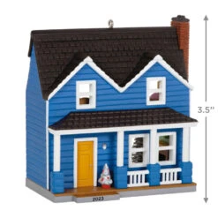 Hallmark Nostalgic Houses And Shops Special Edition 2023 Ornament 10 Hallmark Nostalgic Houses And Shops Special Edition 2023 Ornament -Charming Home Shop Blue Clapboard House Keepsake Ornament 2599QXE3309 03