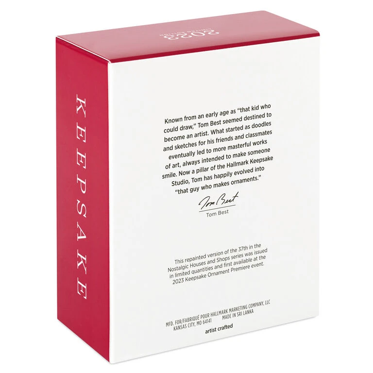 Hallmark Nostalgic Houses And Shops Special Edition 2023 Ornament 7 Hallmark Nostalgic Houses And Shops Special Edition 2023 Ornament - Image 5