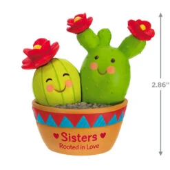 Hallmark Cactus Sisters Ornament -Charming Home Shop Cactus Sisters Rooted in Love Keepsake Ornament 1599QGO2569 03