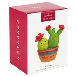 Hallmark Cactus Sisters Ornament -Charming Home Shop Cactus Sisters Rooted in Love Keepsake Ornament 1599QGO2569 04
