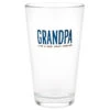 Hallmark Grandpa: Like A Dad, Only Cooler Pint Glass, 16 Oz. 1 Hallmark Grandpa: Like A Dad, Only Cooler Pint Glass, 16 Oz. -Charming Home Shop Cool Grandpa Pint Glass 1BRW3230 01