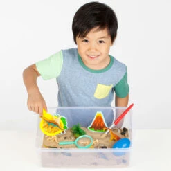 Faber-Castell Creativity Kids Sensory Bin Dinosaur Dig Play Set -Charming Home Shop Creativity for Kids Sensory Play Dinosaur Kit 6283000 04