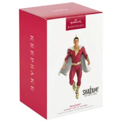 Hallmark DC™ Shazam!™ Fury Of The Gods Shazam!™ Ornament -Charming Home Shop DC Comics Shazam Keepsake Ornament 1999QXI6117 04