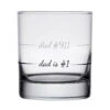 Dad Is #1 Dial #911 Rocks Glass, 10 Oz. -Charming Home Shop Dad Is 1 Dial 911 Rocks Glass PRC6012 01
