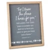Hallmark The Plans I Have For You Framed Quote Sign, 8x10 -Charming Home Shop DaySpring I Know the Plans God Has Wood Quote Sign 1REL2014 01