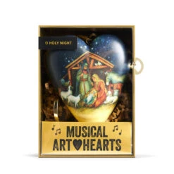 Demdaco O Holy Night Musical Art Heart With Stand 7 Demdaco O Holy Night Musical Art Heart With Stand -Charming Home Shop Demdaco O Holy Night Musical Art Heart Ornament 2020230604 03
