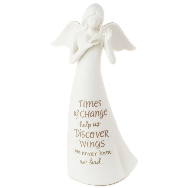 Hallmark Discover Wings Hope Angel Figurine, 8.5" 3 Hallmark Discover Wings Hope Angel Figurine, 8.5"