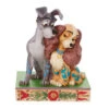 Enesco Jim Shore Disney Lady And The Tramp Love Scene, 4.5" -Charming Home Shop Disney Jim Shore Lady and the Tramp Love Scene 6010885 01