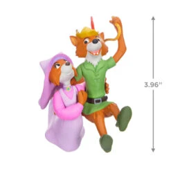 Hallmark Disney Robin Hood 50th Anniversary A Romantic Rescue Ornament -Charming Home Shop Disney Robin Hood Maid Marian Keepsake Ornament 2199QXD6589 03