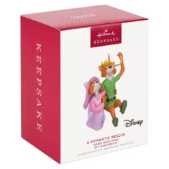 Hallmark Disney Robin Hood 50th Anniversary A Romantic Rescue Ornament -Charming Home Shop Disney Robin Hood Maid Marian Keepsake Ornament 2199QXD6589 04