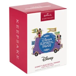 Hallmark Disney Mickey Mouse Disney's Electrical Parade Musical Ornament With Light -Charming Home Shop Disneys Electrical Parade Float Keepsake Ornament 2999QXD6729 04