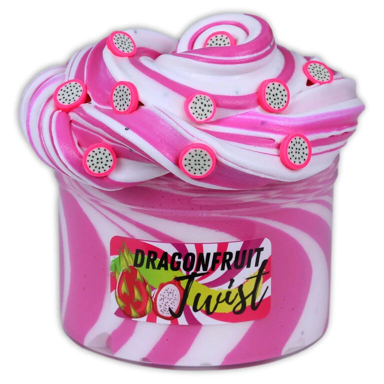 Dope Slimes Dragonfruit Twist Butter Slime 3 Dope Slimes Dragonfruit Twist Butter Slime