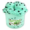 Dope Slimes Mint Chip Ice-Cream Slime 2 Dope Slimes Mint Chip Ice-Cream Slime -Charming Home Shop Dope Slimes Mint ChipScented Green Slime With Chips MC07158 01