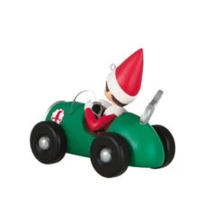 Hallmark The Elf On The Shelf® Race To The Finish Scout Elf™ Ornament -Charming Home Shop Elf on the Shelf in Race Car Keepsake Ornament 1799QXI7357 06