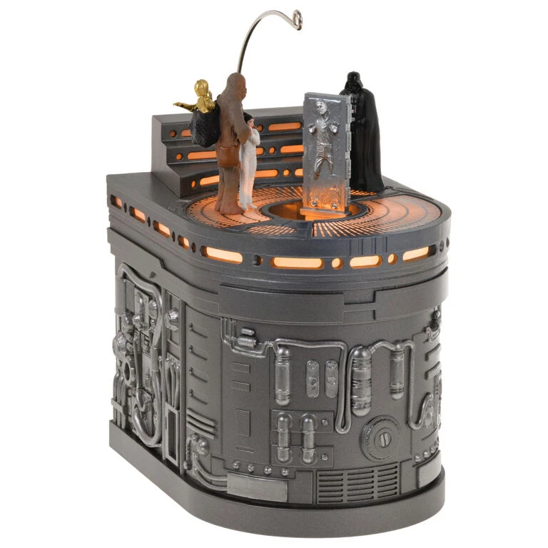 Hallmark Star Wars: The Empire Strikes Back™ Into The Carbon-Freezing™ Chamber Ornament With Light, Sound And Motion 10 Hallmark Star Wars: The Empire Strikes Back™ Into The Carbon-Freezing™ Chamber Ornament With Light, Sound And Motion - Image 8