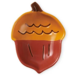 Hallmark Autumn Acorns Stacking Bowls, Set Of 3 -Charming Home Shop Fall Colors Acorns Stacking Bowls Set 1FAL1832 04