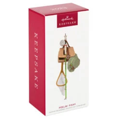 Hallmark Feelin' Fishy 2023 Ornament 11 Hallmark Feelin' Fishy 2023 Ornament -Charming Home Shop Fishing Gear Keepsake Ornament 1699QGO2899 04