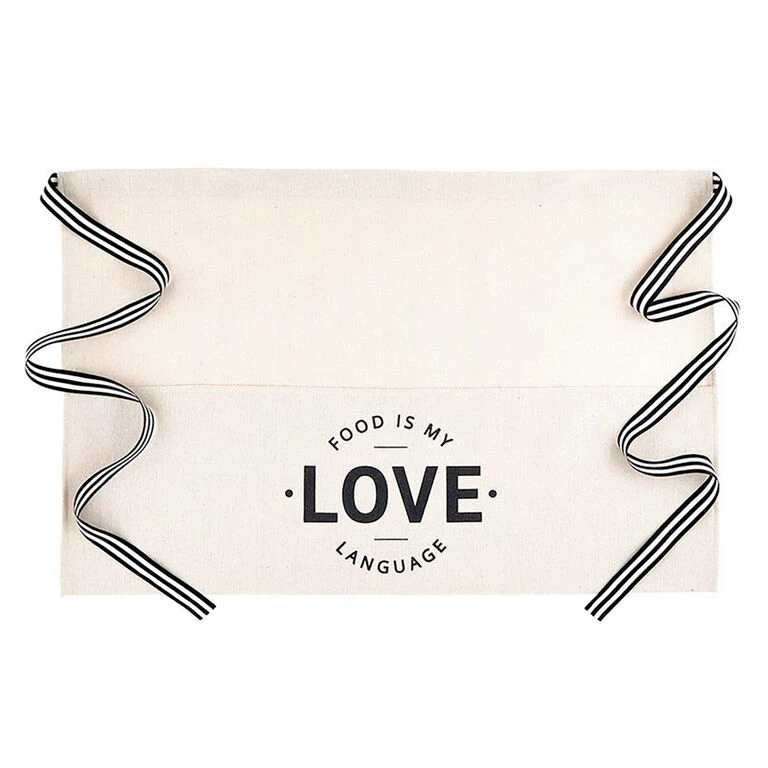 Food Is My Love Language Waist Apron 3 Food Is My Love Language Waist Apron