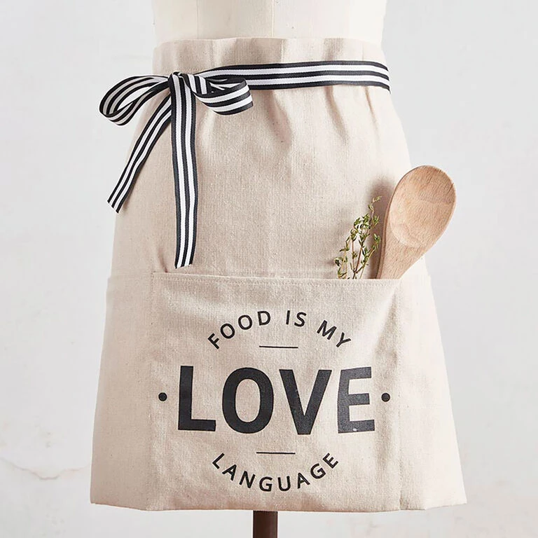 Food Is My Love Language Waist Apron 4 Food Is My Love Language Waist Apron - Image 2