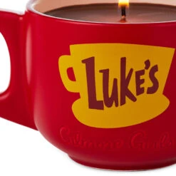 Hallmark Gilmore Girls Coffee-Scented Luke's Diner Mug Candle -Charming Home Shop Gilmore Girls CoffeeScented Candle in Lukes Diner Mug 1PCL1012 04