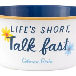 Hallmark Gilmore Girls Life's Short, Talk Fast Popcorn Bowl -Charming Home Shop Gilmore Girls Lifes Short Talk Fast Popcorn Bowl 1PCL1010 03