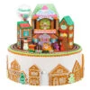 Hallmark Gingerbread Village Musical Ornament With Light And Motion -Charming Home Shop Gingerbread Village With Train Keepsake Ornament 6499QGO2687 01