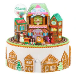 Hallmark Gingerbread Village Musical Ornament With Light And Motion