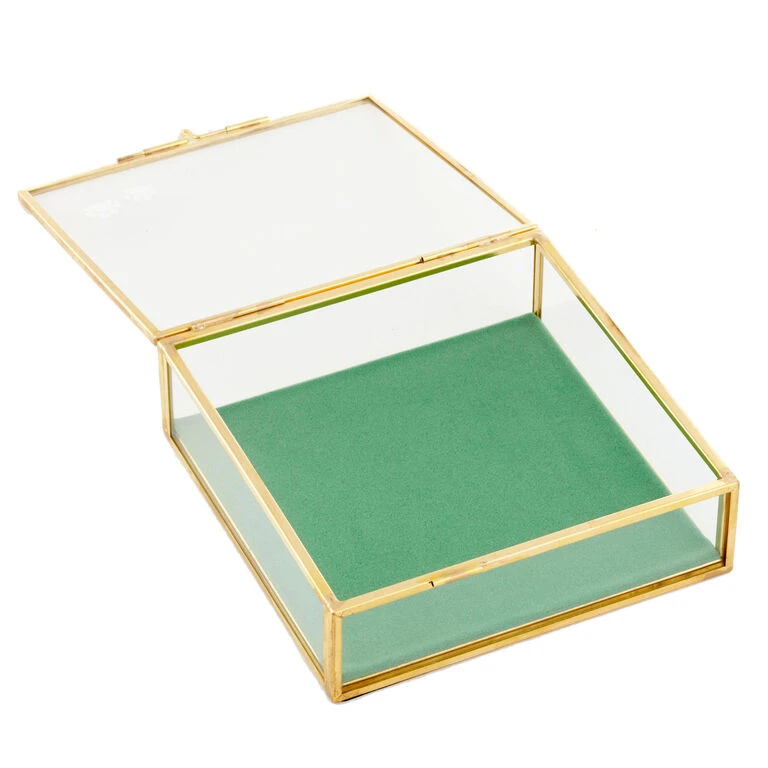 Hallmark The Love Of A Friend Glass Pet Memory Box, 5x5 4 Hallmark The Love Of A Friend Glass Pet Memory Box, 5x5 - Image 2