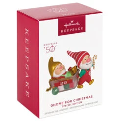 Hallmark Gnome For Christmas Special Edition 2023 Ornament 11 Hallmark Gnome For Christmas Special Edition 2023 Ornament -Charming Home Shop Gnomes With Christmas Decorations Keepsake Ornament 2199QGO2817 04