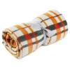 Hallmark Fall Plaid Fleece Blanket, 50x60 -Charming Home Shop Gold and Orange Plaid Throw Blanket 1FAL1829 01