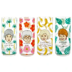 Hallmark The Golden Girls Glasses, Set Of 4
