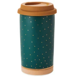 Hallmark Good Morning Ceramic Travel Mug, 12 Oz. -Charming Home Shop Good Morning Ceramic Travel Mug 1SNN1079 02