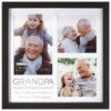 Malden Grandpa Modern Collage Picture Frame 1 Malden Grandpa Modern Collage Picture Frame -Charming Home Shop Grandpa Black Modern Collage Picture Frame 8049630 01