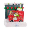 Hallmark Happy Holiday Parade Collection Gregor's Trattoria Musical Ornament With Light -Charming Home Shop Gregors Trattoria and Food Truck Keepsake Ornament 3499QGO2527 01