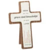 Hallmark Grow With Our Lord Wood And Ceramic Cross, 7" -Charming Home Shop Grow With Our Lord Wood and Ceramic Cross 1REL1085 01