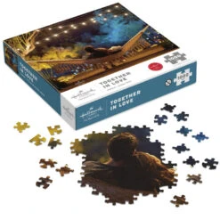 Hallmark Channel Together In Love 1000-Piece Puzzle -Charming Home Shop Hallmark Channel Couple on Hammock 1000Piece Puzzle 1HKC2264 02