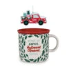 Hallmark Channel Red Truck Ornament And Mug, Set Of 2 -Charming Home Shop Hallmark Channel Red Truck Ornament and Mug Bundle 1XKT5096 01