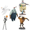 Hallmark Disney Tim Burton's The Nightmare Before Christmas Citizens Of Halloween Town Ornaments, Set Of 5 -Charming Home Shop Jack Zero Wolfman Behemoth Clown Keepsake Ornaments 7499QFO5307 01