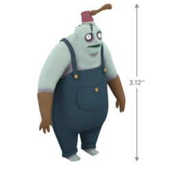 Hallmark Disney Tim Burton's The Nightmare Before Christmas Citizens Of Halloween Town Ornaments, Set Of 5 -Charming Home Shop Jack Zero Wolfman Behemoth Clown Keepsake Ornaments 7499QFO5307 03