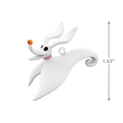 Hallmark Disney Tim Burton's The Nightmare Before Christmas Citizens Of Halloween Town Ornaments, Set Of 5 -Charming Home Shop Jack Zero Wolfman Behemoth Clown Keepsake Ornaments 7499QFO5307 06